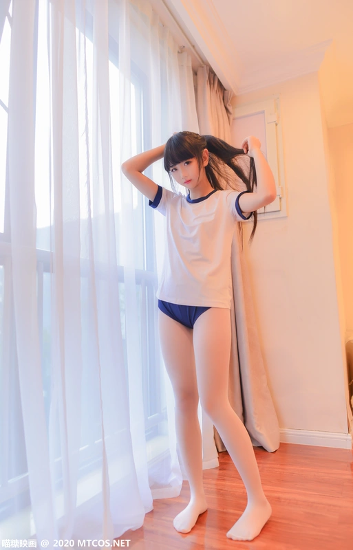 白色体操服 - 喵糖映画