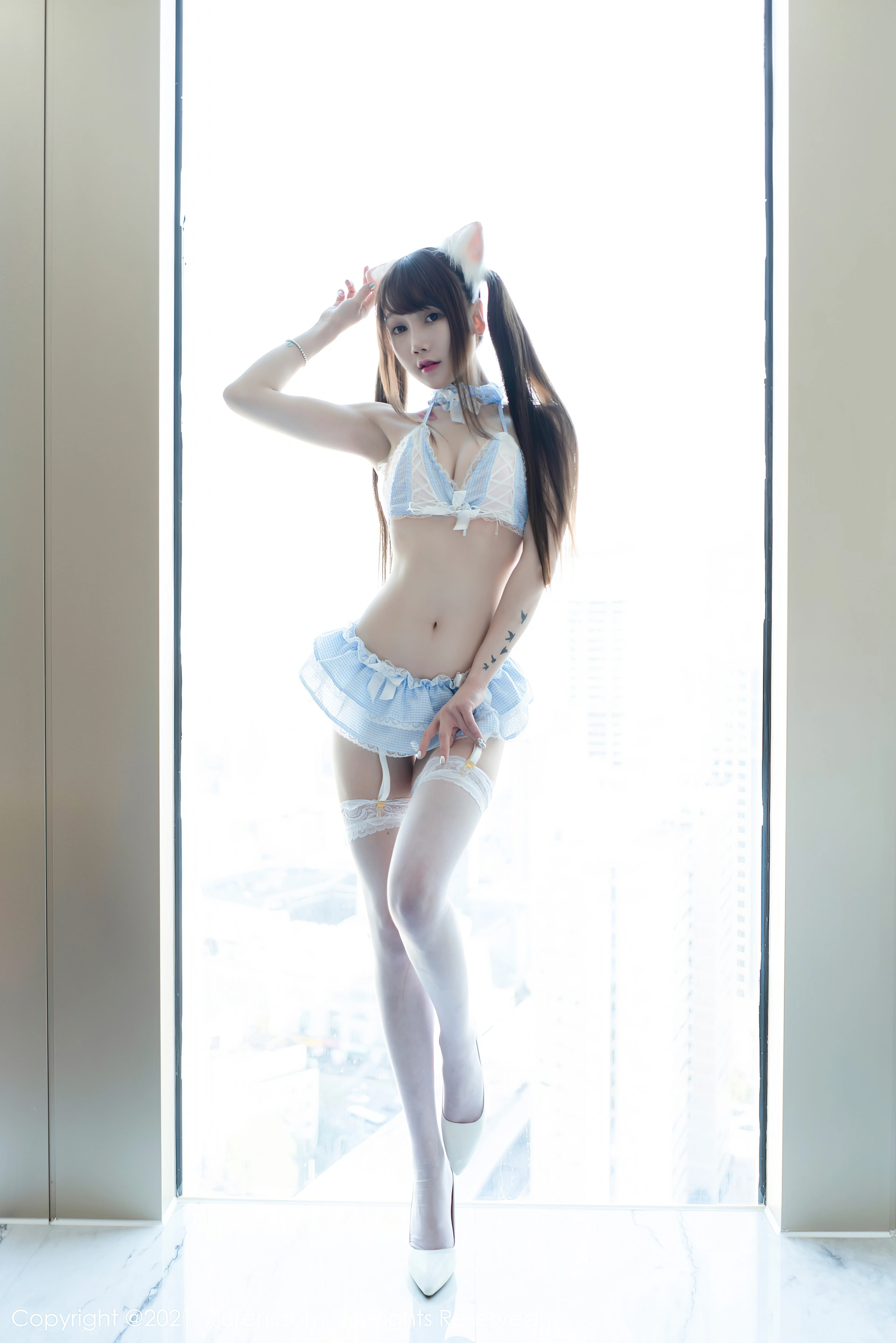 星野咪兔 - [XIUREN秀人网] 2021.02.24 No.3130 星小兔 Meet u 1