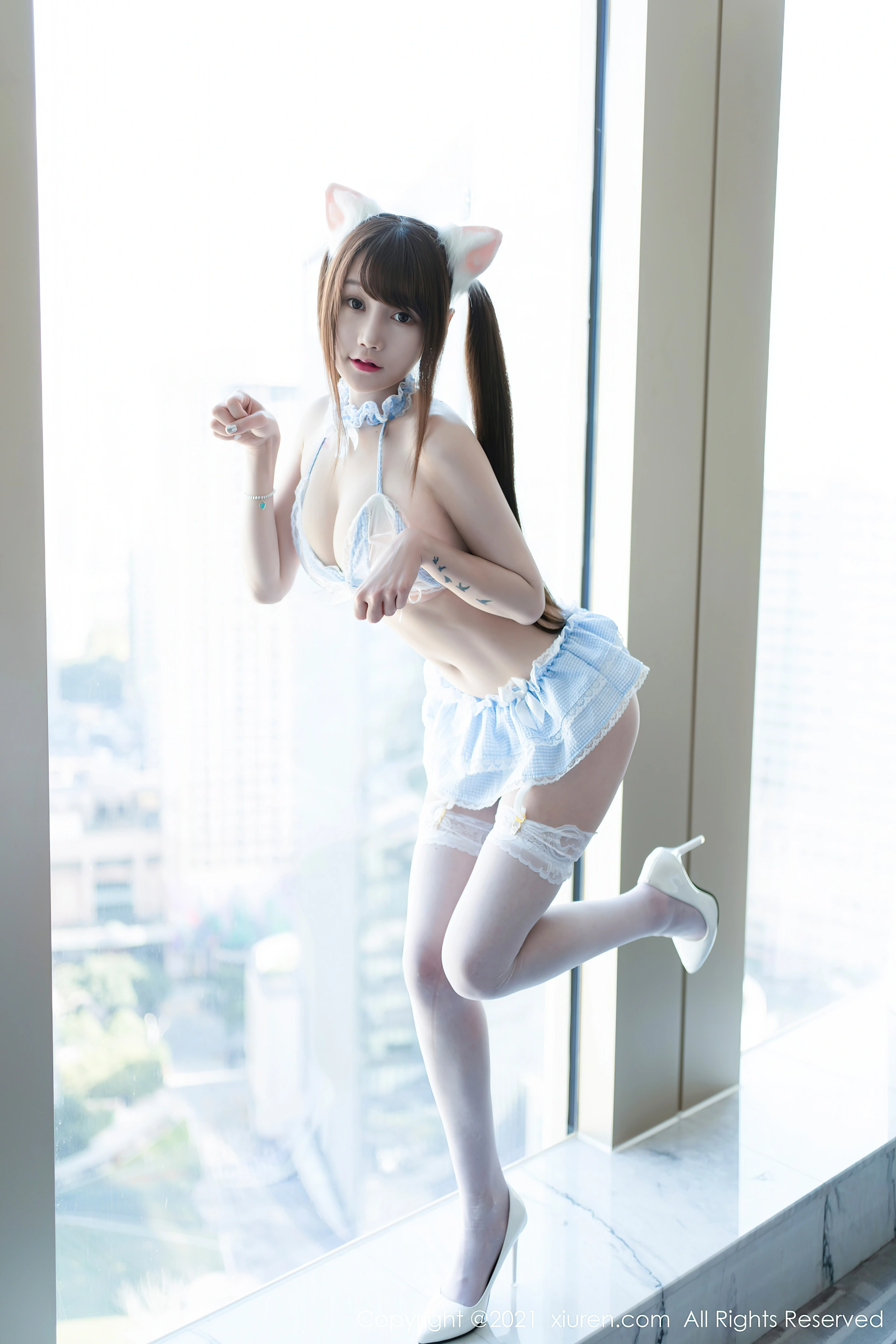 星野咪兔 - [XIUREN秀人网] 2021.02.24 No.3130 星小兔 Meet u 3