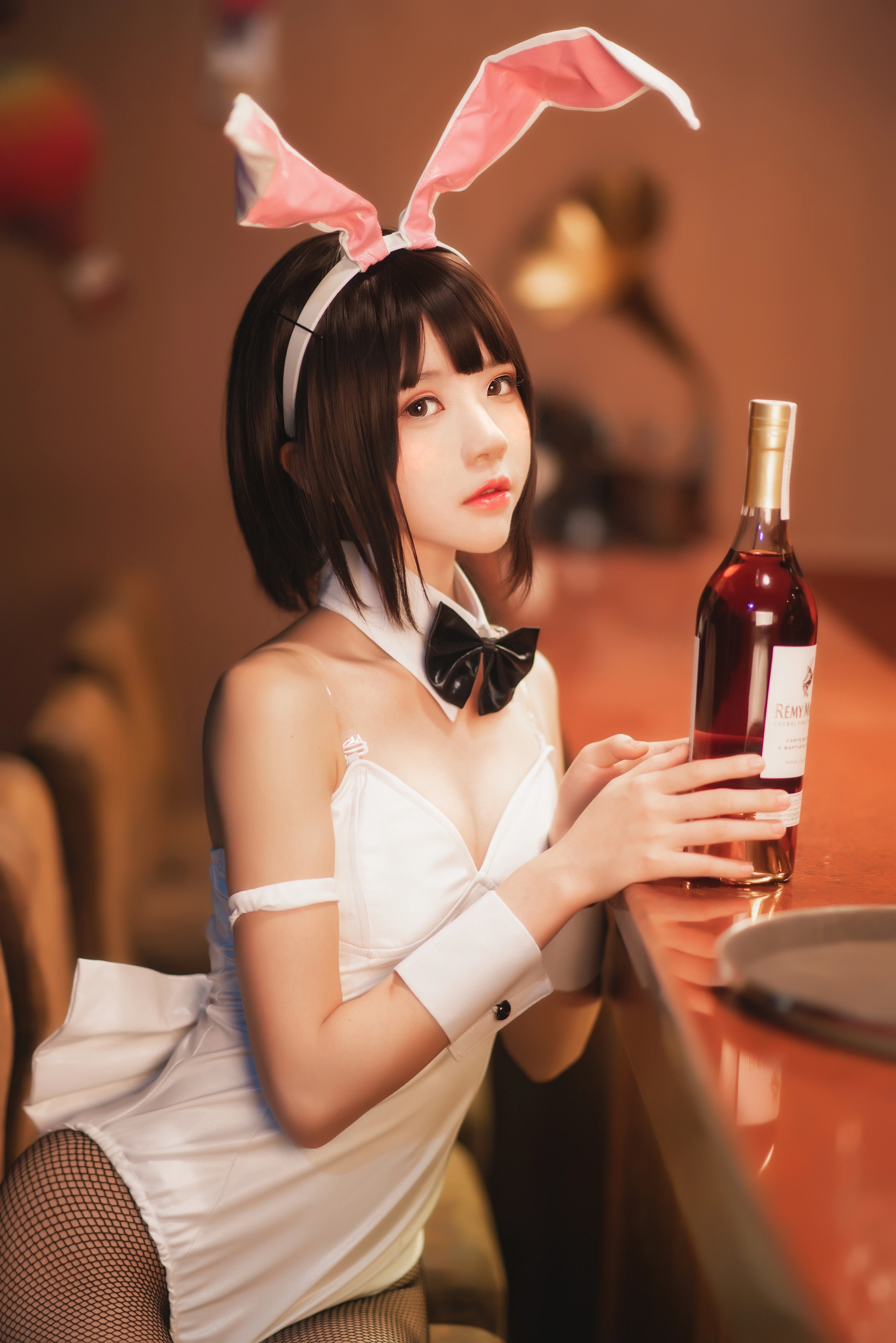 桜桃喵 - NO.021 加藤惠 兔女郎 2
